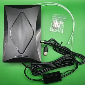 HDTV Antenna TX-006 Indoor/Outdoor Black Full HD Incomplete, Used